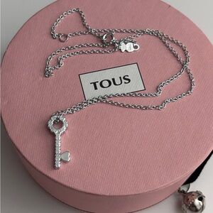 Tous Sterling Silver Chain Necklace